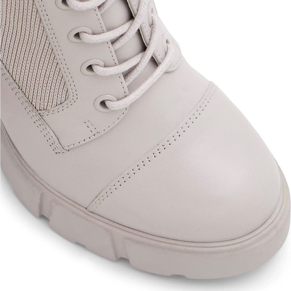 Aldo Women's Heeled Boots in Light Gray - Picture 4 of 6